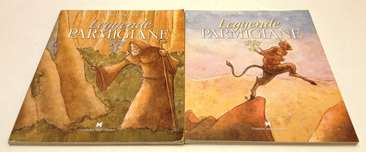 LB- LEGGENDE PARMIGIANE 2 VOLUMI- ENRICO DALL'OLIO CORRADINI- GRAFICHE STEP- WPR