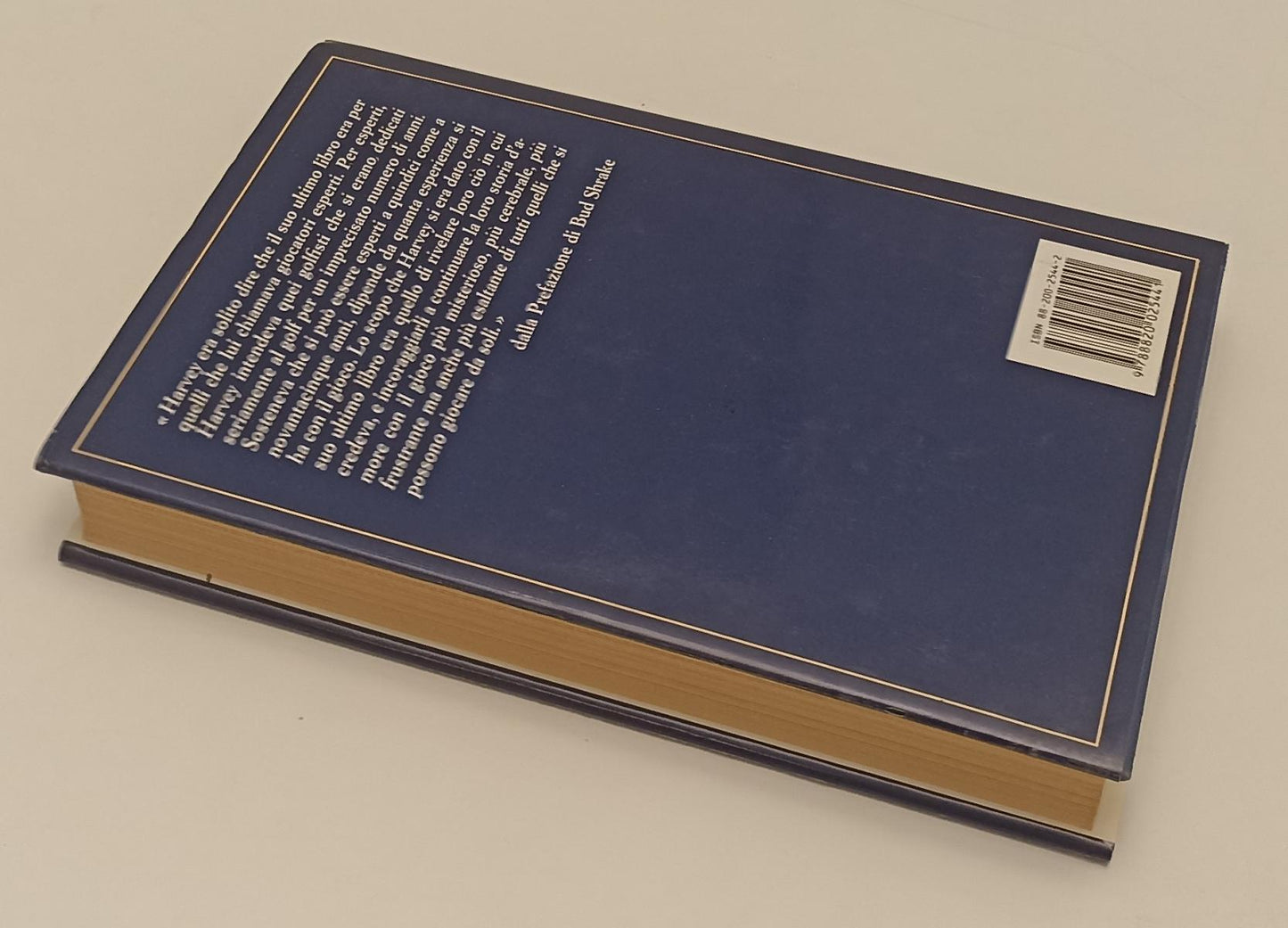 LZ- IL LIBRETTO BLU DEL GOLF - HARVEY PENICK BUD SHRAKE - SPERLING - CS- XFS179