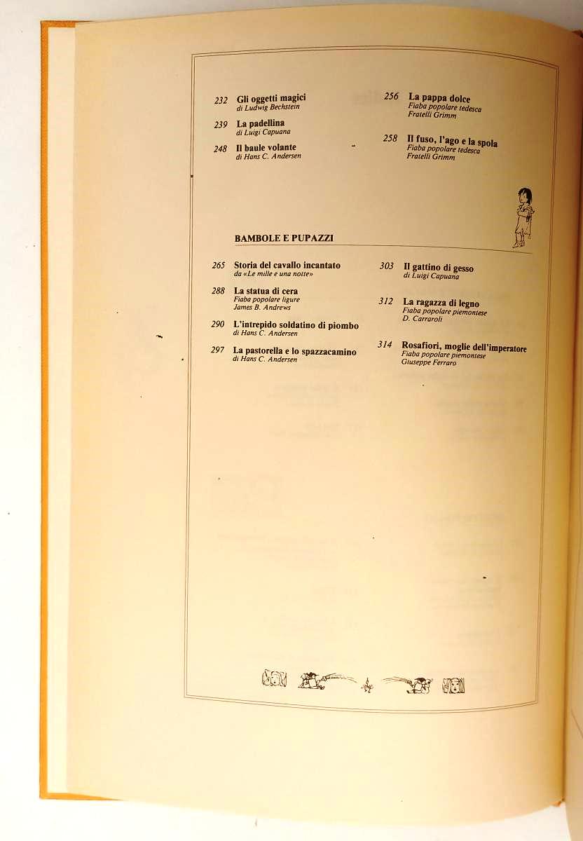 LB- IL LIBRO ARANCIONE DELLA FIABA INCANTESIMI MAGIE - RIUNITI- 1988- C- YFS445