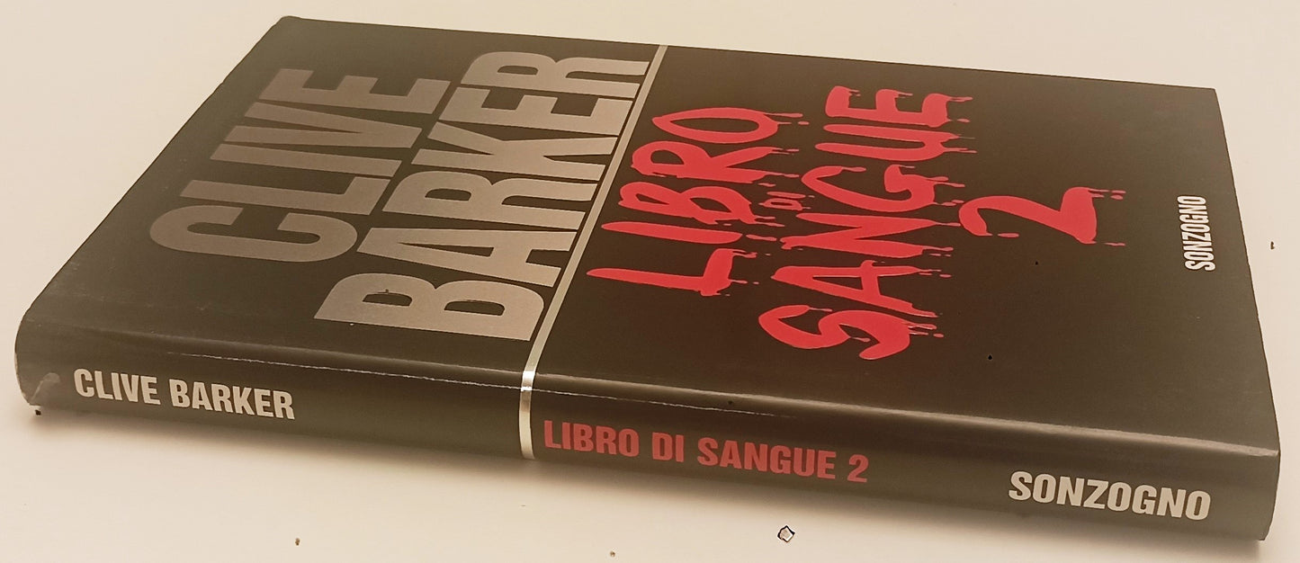 LG- LIBRO DI SANGUE 2 - CLIVE BARKER - SONZOGNO --- 1994 - CS - YFS402