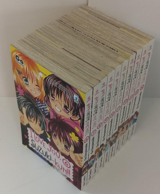 FM- I LOVE YOU SUZUKI-KUN LOTTO 10 ALBI -- STAR COMICS -- B - N23