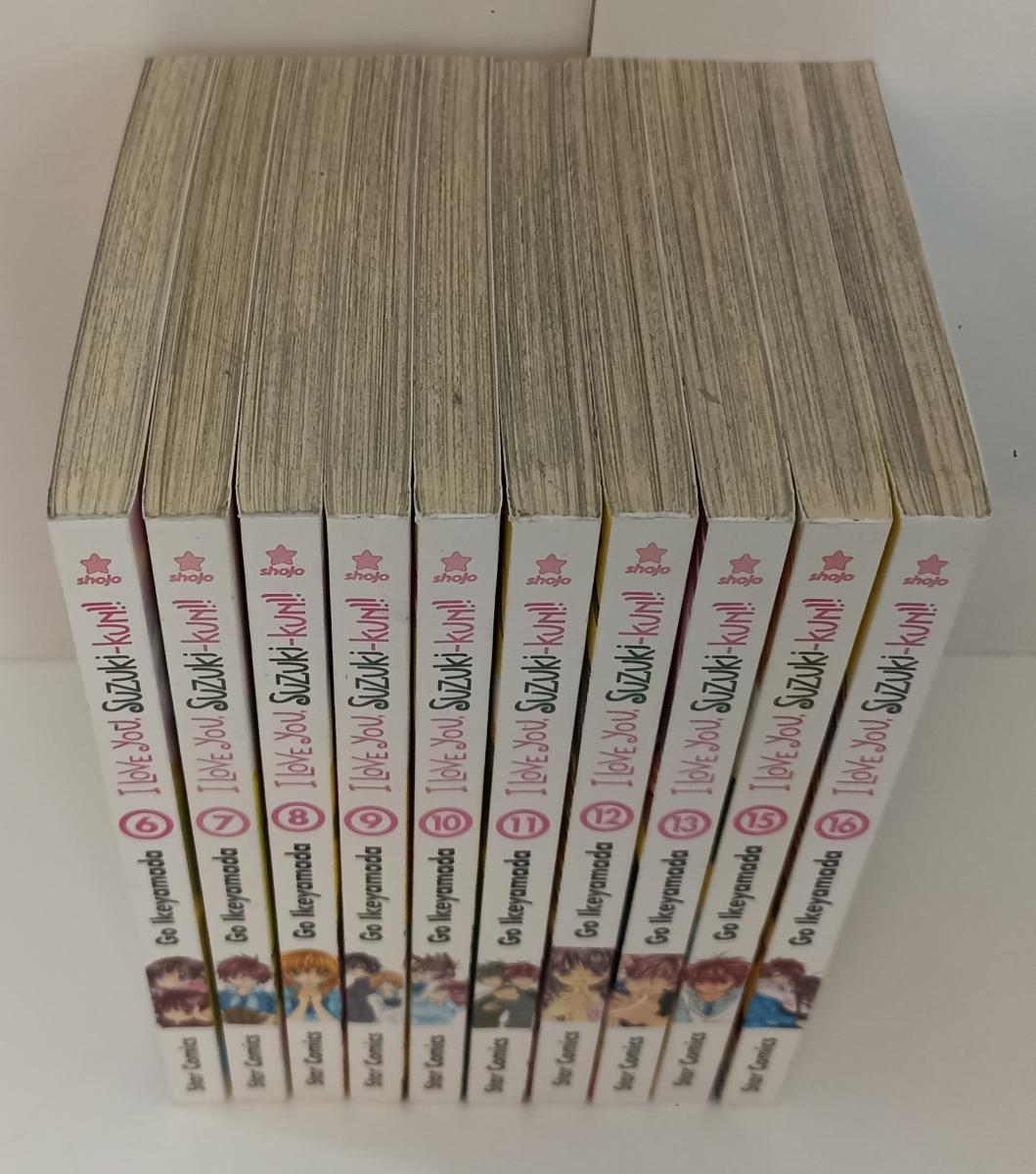 FM- I LOVE YOU SUZUKI-KUN LOTTO 10 ALBI -- STAR COMICS -- B - N23