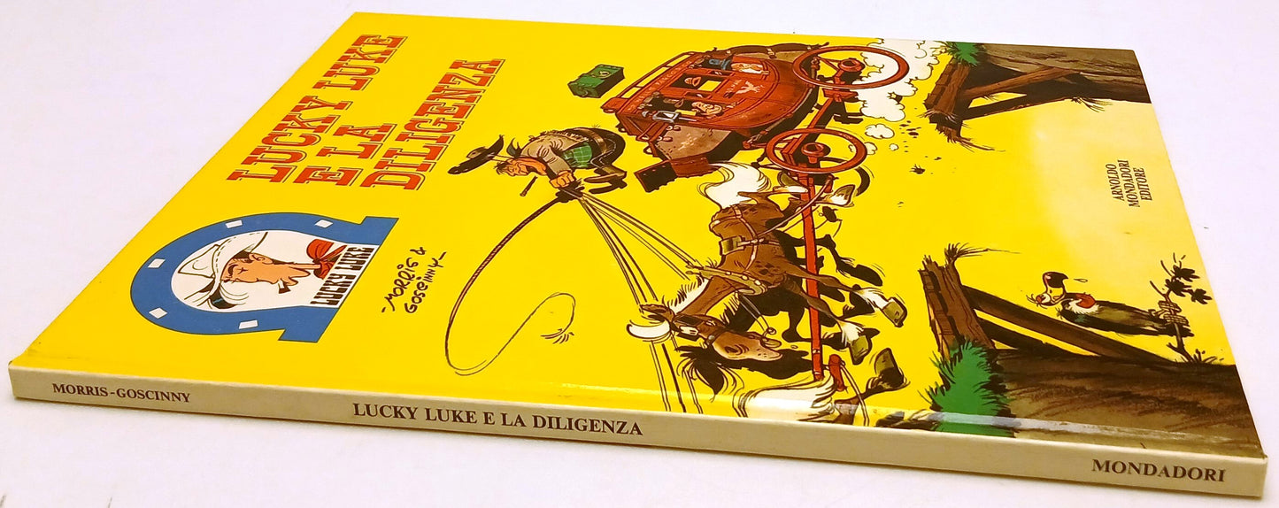 FC- LUCKY LUKE E LA DILIGENZA - MORRIS GOSCINNY - MONDADORI- 1a ED. 1973- C- H25