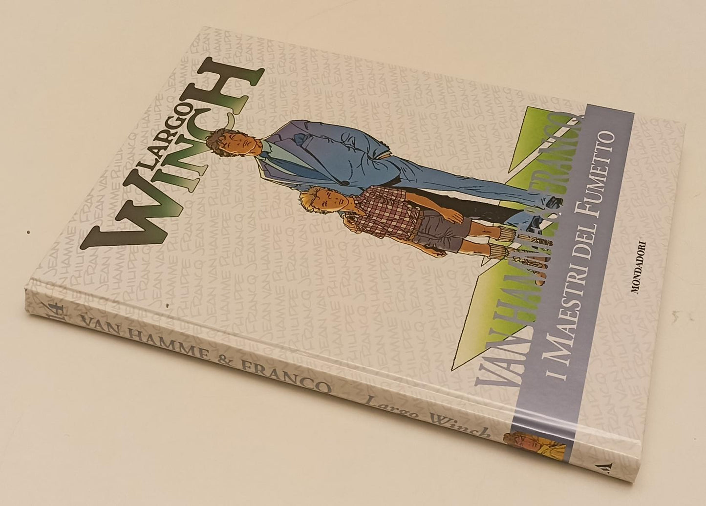 FV- I MAESTRI DEL FUMETTO N.14 LARGO WINCH- VAN HAMME FRANCO- MONDADORI-- C- C24