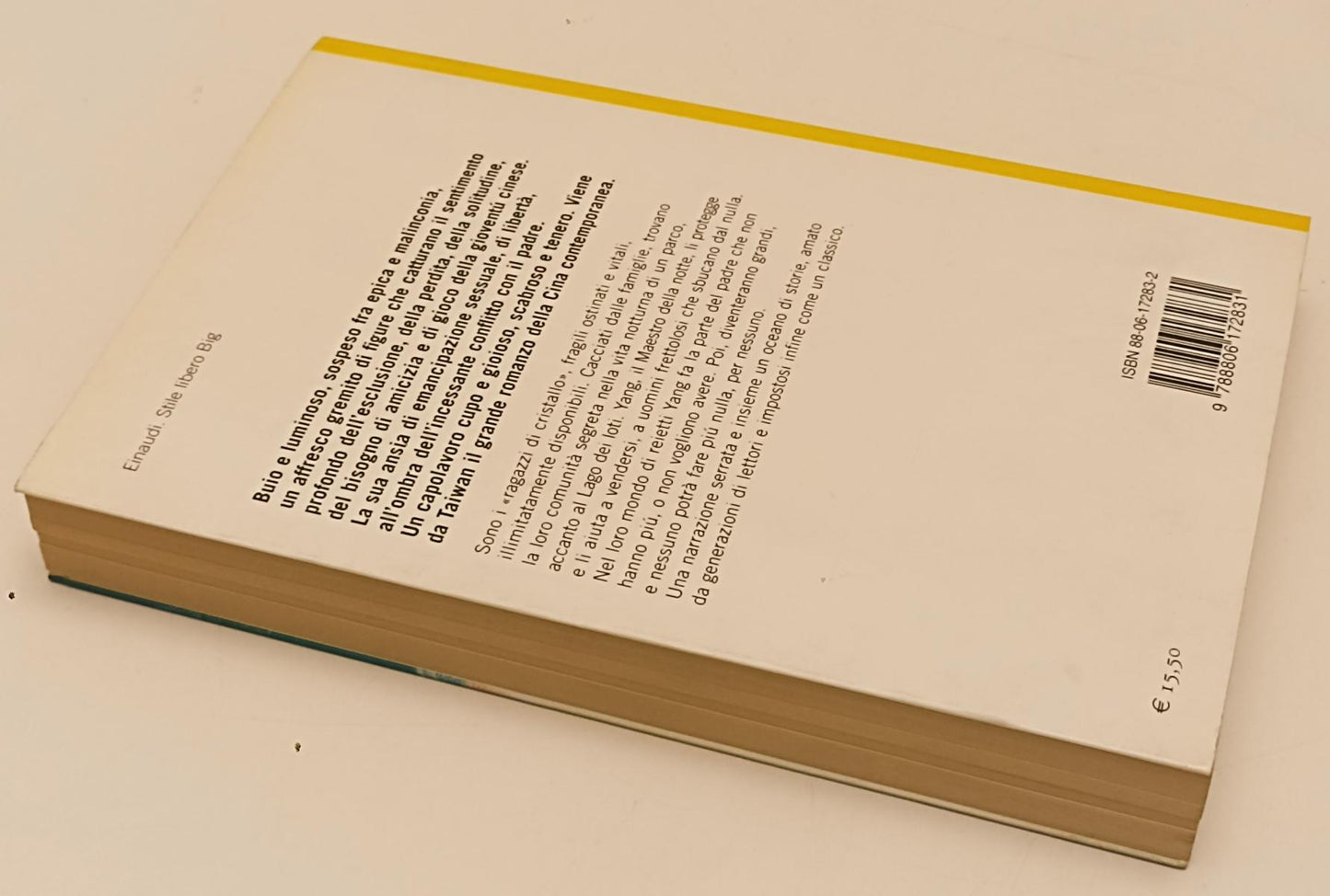 LN- IL MAESTRO DELLA NOTTE- BAI XIANYONG- EINAUDI- STILE LIBERO BIG- 2005-XFS142