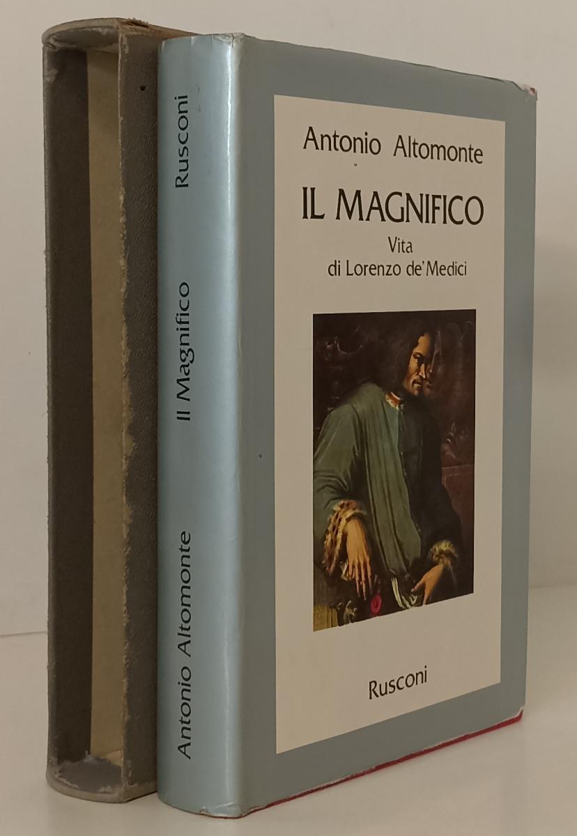 Il Magnifico Vita di Lorenzo De Medici - Altomonte - Rusconi - cofanetto- YFS175