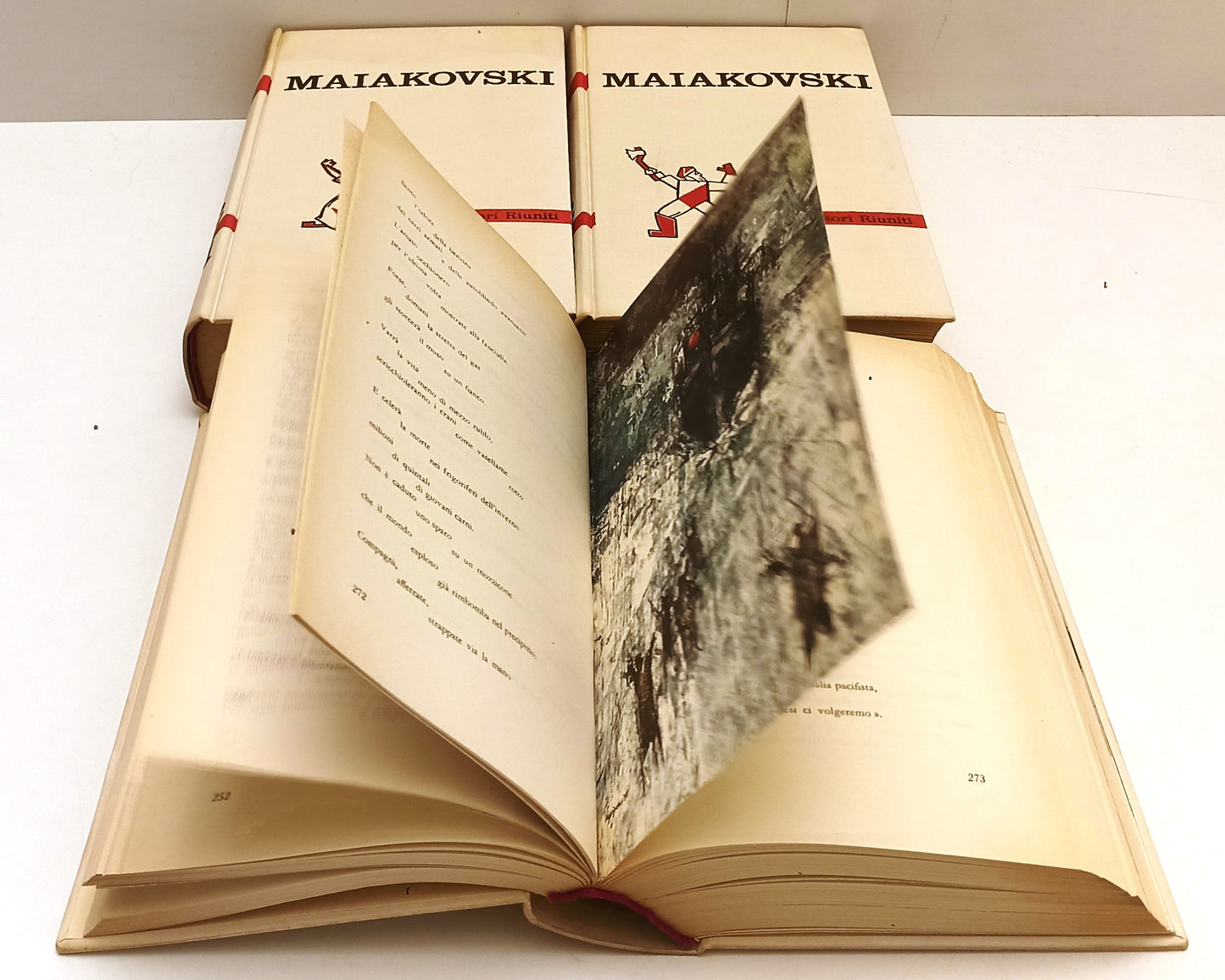 LN- OPERE 4 VOLUMI 1912/1930 - VLADIMIR MAIAKOWSKI - RIUNITI --- 1958- C- ZFS179