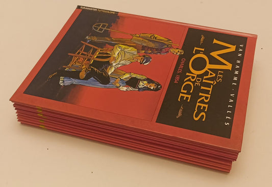 FV- LES MAITRES DE L'ORGE 1/7 COMPLETA- VAN HAMME- EURAMASTER TUTTOCOLORE- C-P24