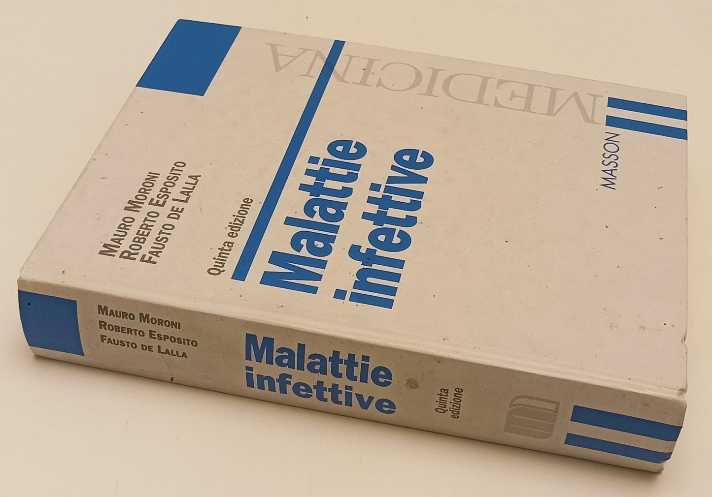 LQ- MALATTIE INFETTIVE - MORONI ESPOSITODE LALLA - MASSON --- 1998- CS- YFS343