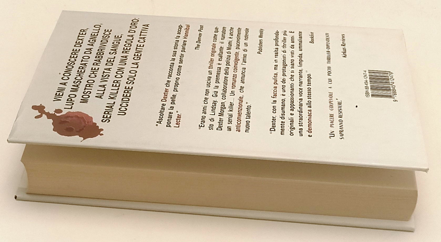 LG- LA MANO SINISTRA DI DIO - JEFF LINDSAY - SONZOGNO -- 1a ED. - 2005- CS- ZFS9