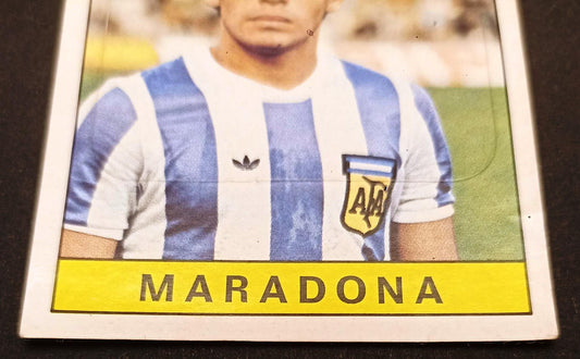 SOCCER CARD - CALCIATORI PANINI 1979/80 312 DIEGO MARADONA - VERY RARE ROOKIE