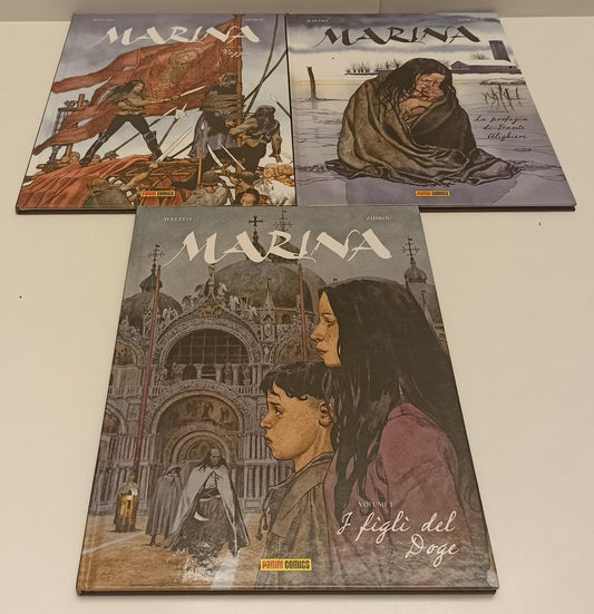 FV- MARINA VOLUMI 1/3 FIIGLI DEL DOGE RAZZIE - MATTEO ZIDROU - PANINI-- C- B24