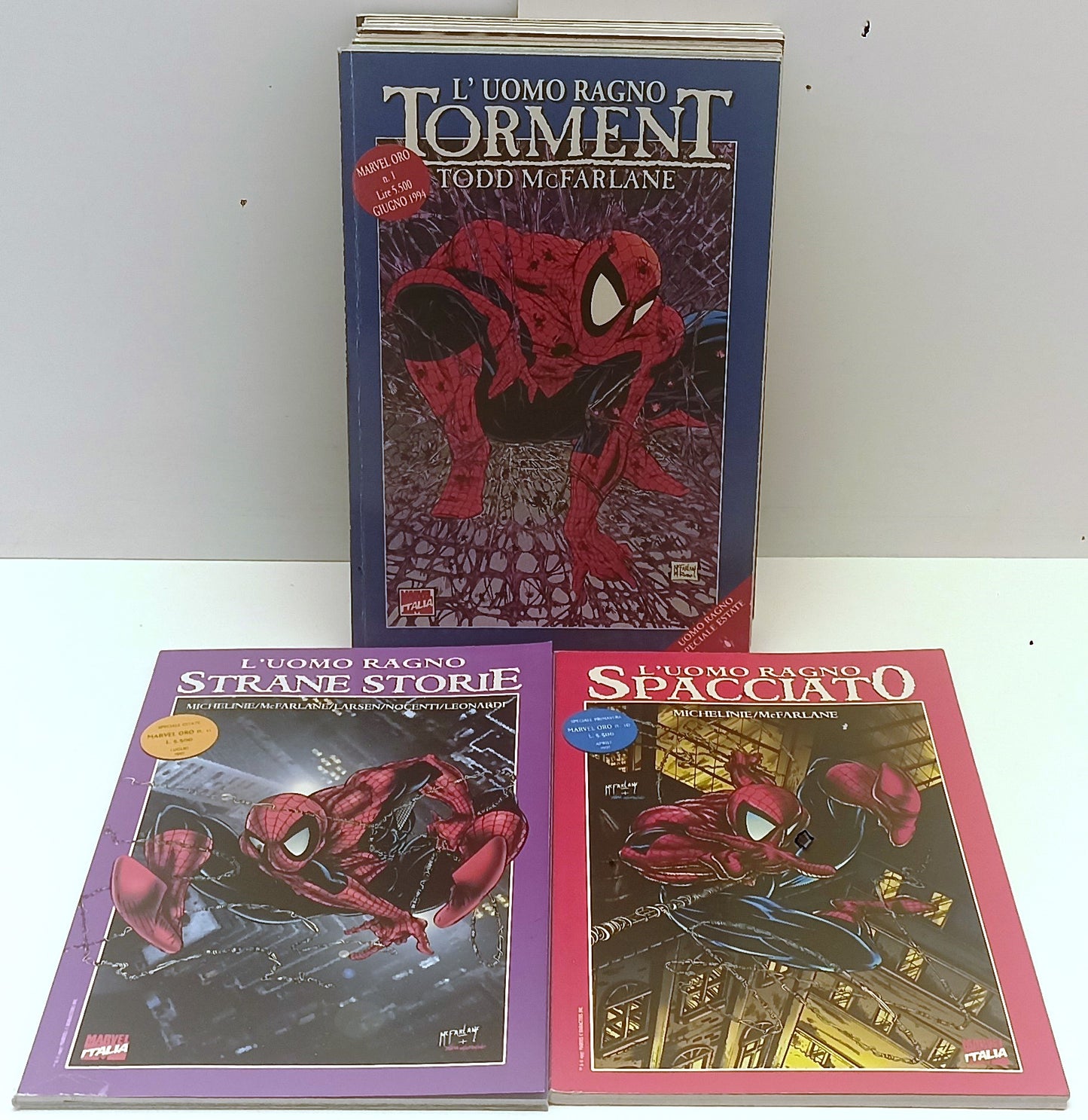 FS- MARVEL ORO 1/11 L'UOMO RAGNO COLLEZIONE COMPLETA- MARVEL ITALIA - F25