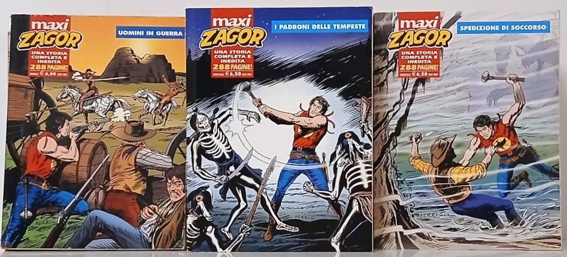 Zagor Maxi lotto 15 albi offerta 2,3,4,8,11/21 - Bonelli - E26