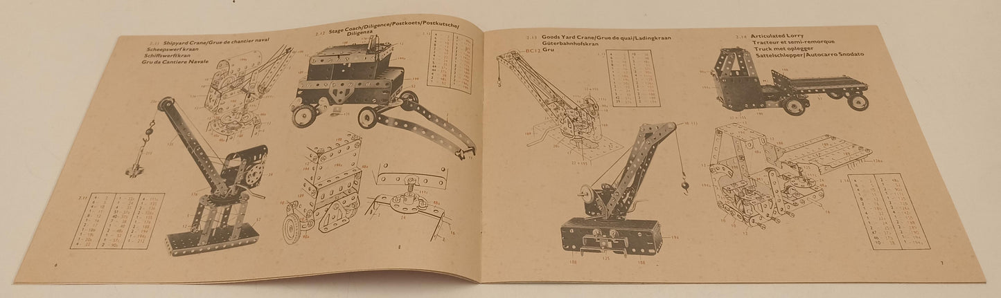 CV- CATALOGO MECCANO 2/3 MECCANO LIMITED BINNS ROAD LIVERPOOL I3 ENGLAND-RVSa526