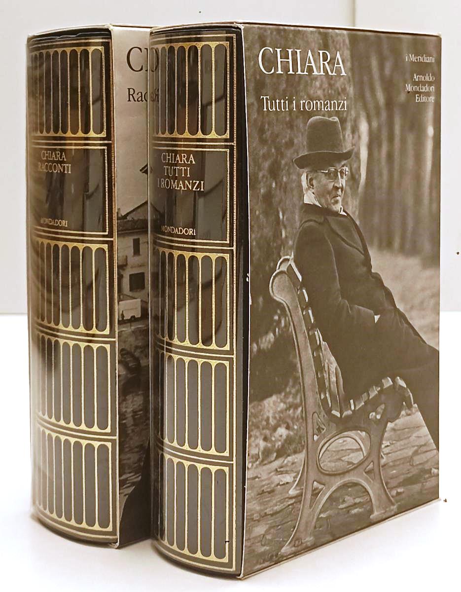 RACCONTI TUTTI I ROMANZI 2 VOLUMI - PIERO CHIARA- MONDADORI- I MERIDIANI- CS- XFS