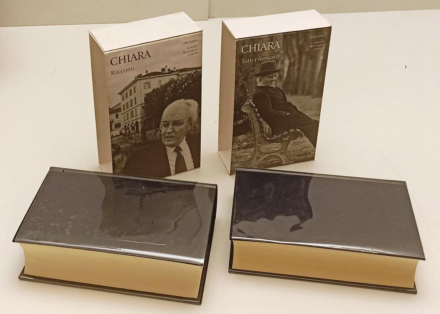 LN- RACCONTI TUTTI I ROMANZI 2 VOLUMI - PIERO CHIARA- MONDADORI- I MERIDIANI- CS- XFS