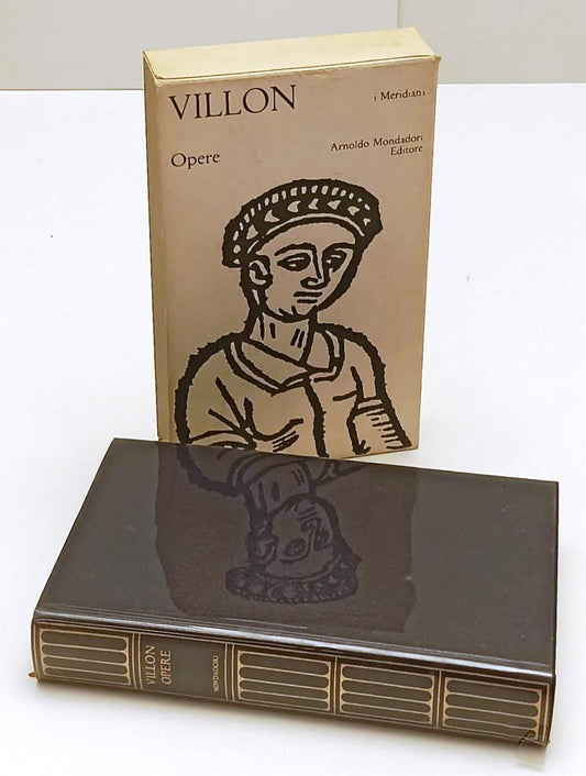 LN- OPERE - FRANCOIS VILLON - MONDADORI - I MERIDIANI - 1a ED. - 1971 - CS - XFS