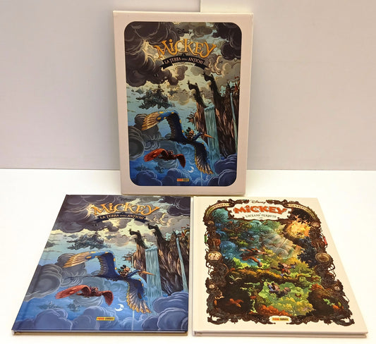 FD- COFANETTO MICKEY E L'OCEANO PERDUTO + LA TERRA DEI DRAGHI - PANINI - C - Z25