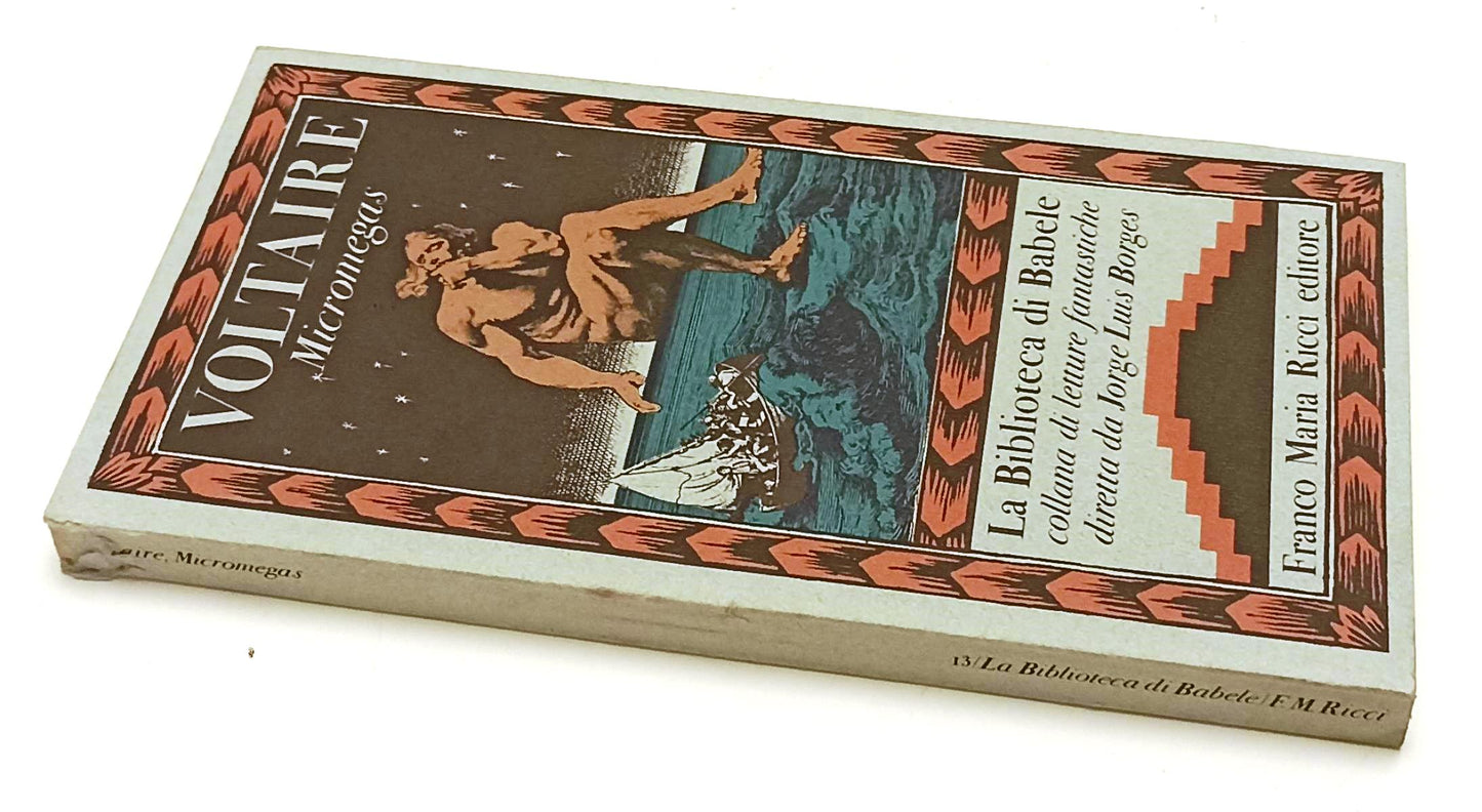 MICROMEGAS - VOLTAIRE - FRANCO MARIA RICCI- BIBLIOTECA BABELE-- 1979- B- XFS
