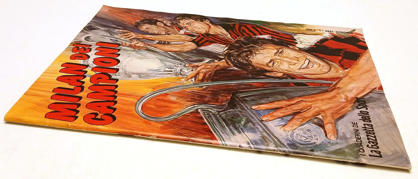 LC- MILAN DEI CAMPIONI I QUADERNI GAZZETTA DELLO SPORT - MAGGIO 1989 - RVSa804