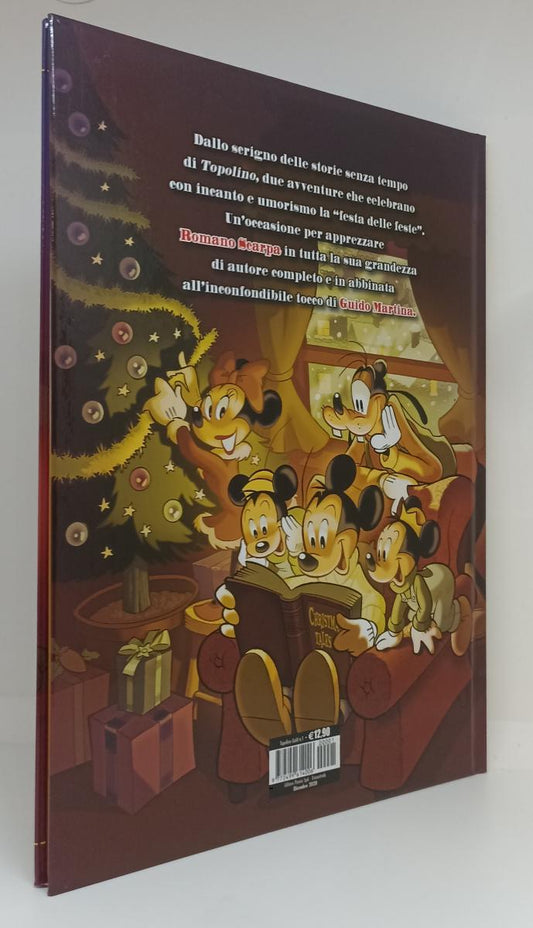 FD- LE STORIE DI NATALE DI ROMANO SCARPA TOPOLINO GOLD 1- PANINI DISNEY- 2020- C- VTX