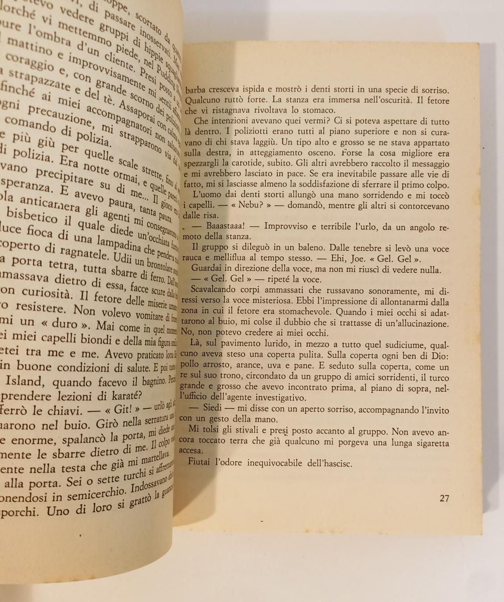 LN- FUGA DI MEZZANOTTE - BILLY HAYES - CORNO --- 1978- CS - XFS127