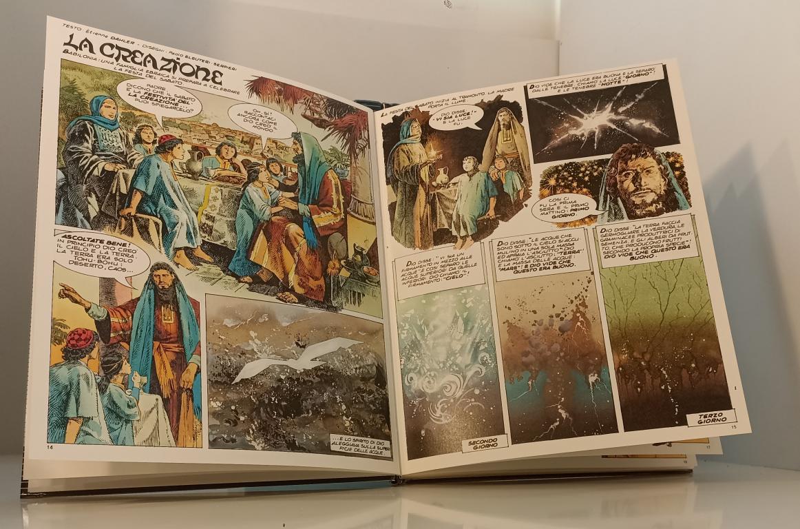 LZ- SCOPRIRE LA BIBBIA A FUMETTI 1/8 - ELEUTERI SERPIERI- EP --- BLCP12