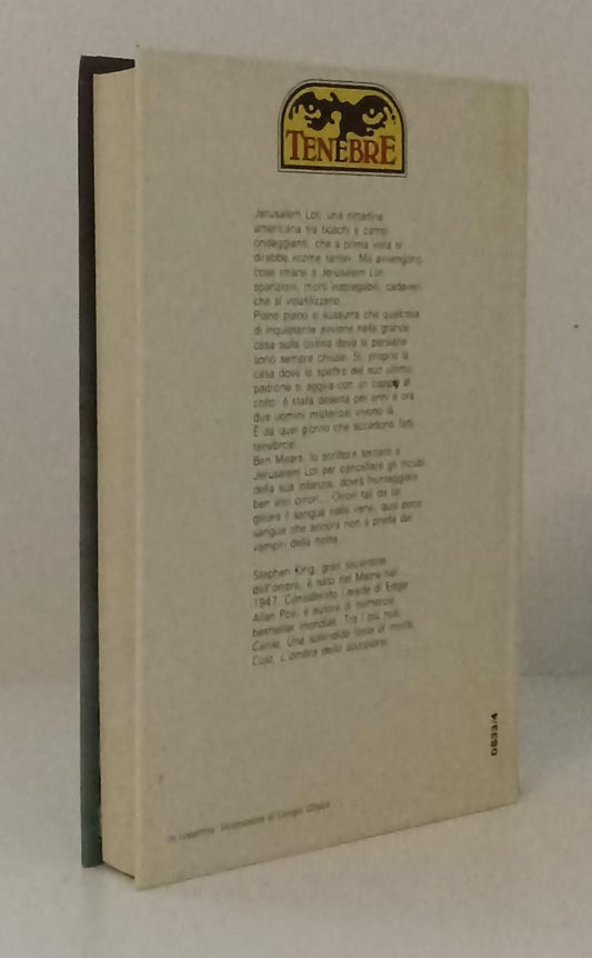 LG- LE NOTTI DI SALEM 2° EDIZIONE - STEPHEN KING - EUROCLUB--- 1985 - C - XDS127