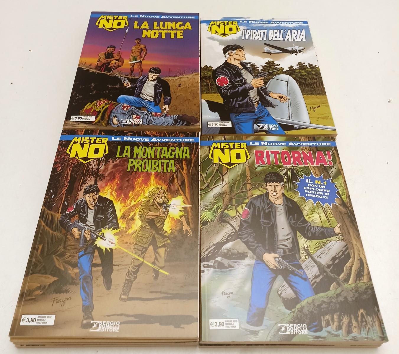 FB- MISTER NO LE NUOVE AVVENTURE 1/14 COMPLETA -- BONELLI - 2019 - B - A25