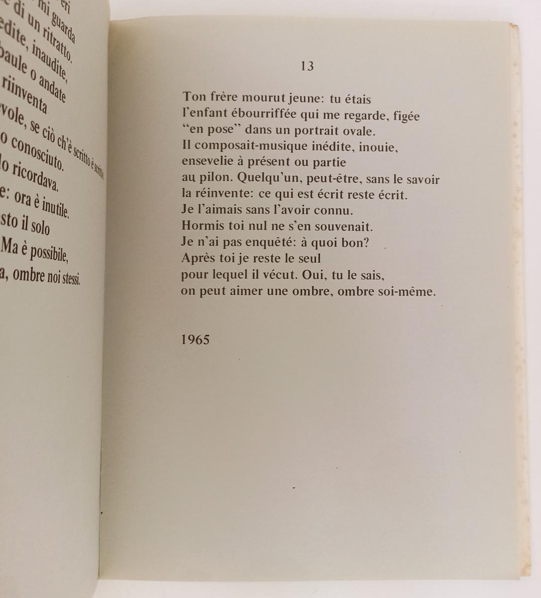 LZ- CINQUANTE ANS DE POESIE - EUGENIO MONTALE - MONDADORI --- 1972 - CS - YDS289