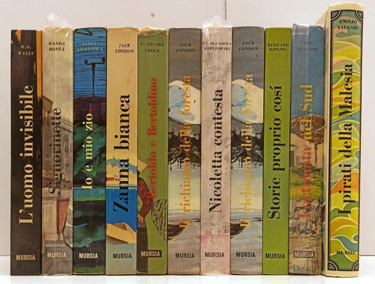 LB- LOTTO LIBRI PER RAGAZZI MURSIA 11 VOLUMI OFFERTA -- MURSIA -- C - BLPC64