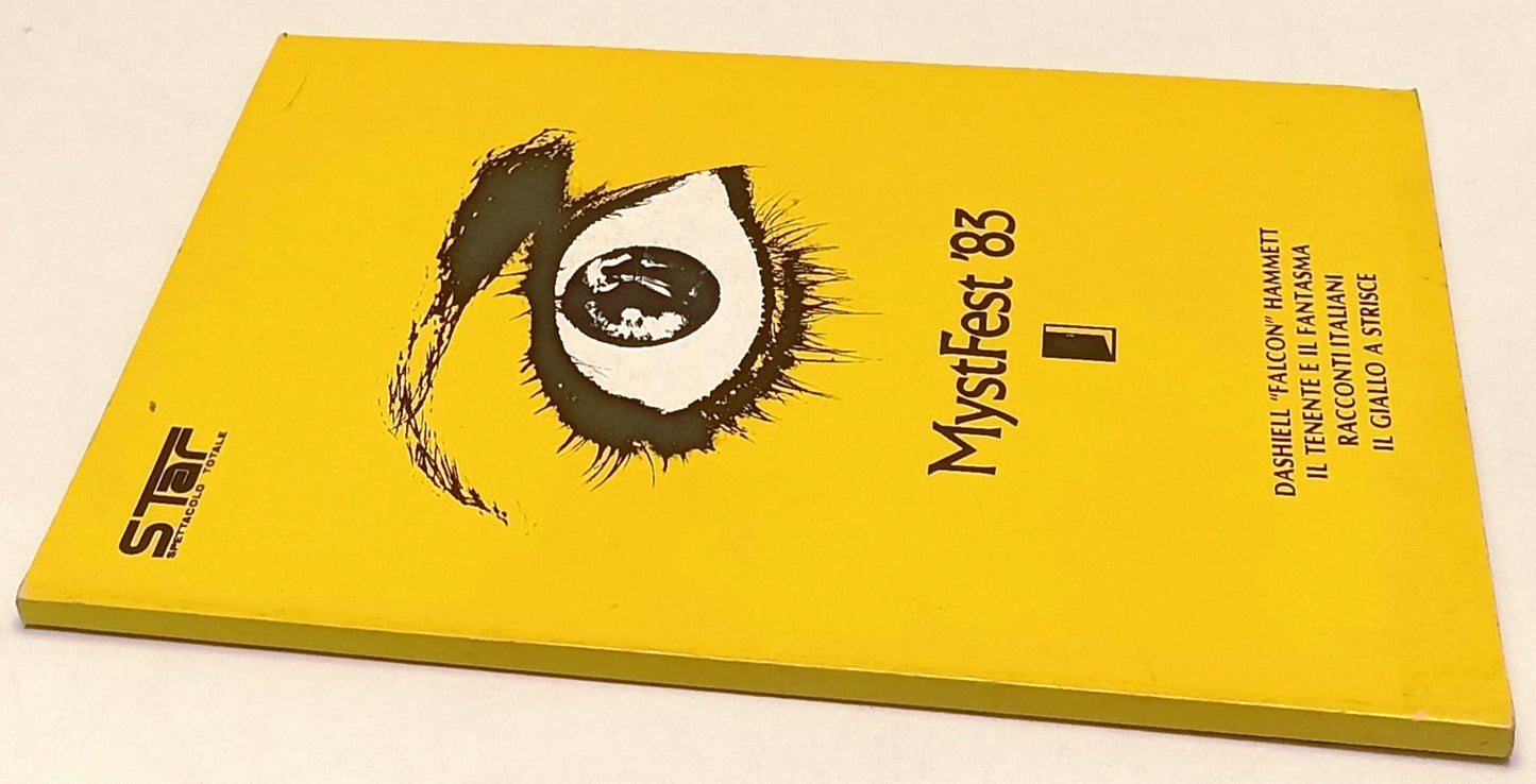 LW- MYSTFEST '83 DASHIELL FALCON HAMMETT - FESTIVAL GIALLO MISTERO - 1983- YFS65