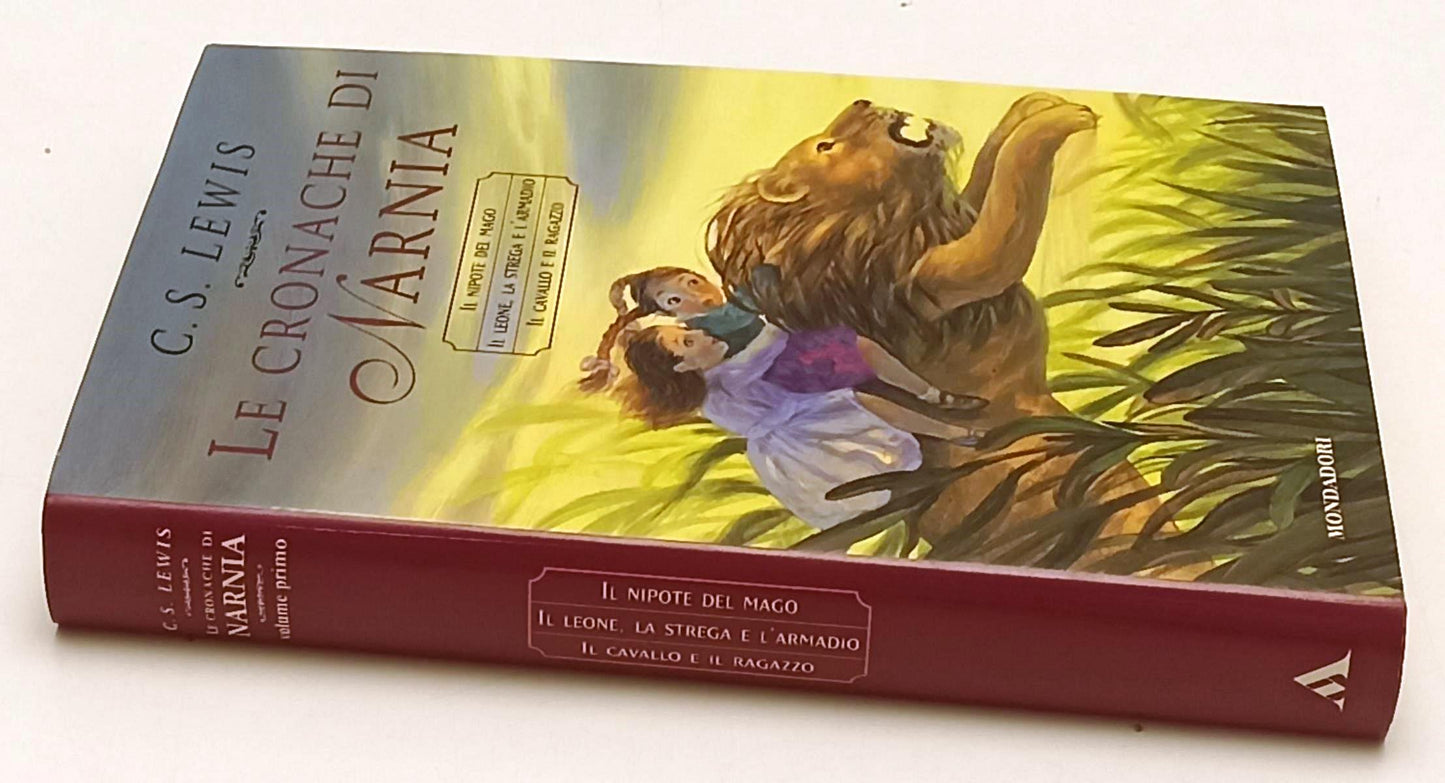 LF- LE CRONACHE DI NARNIA 1 ILLUSTRATO - LEWIS - MONDADORI ---- CS - YFS671