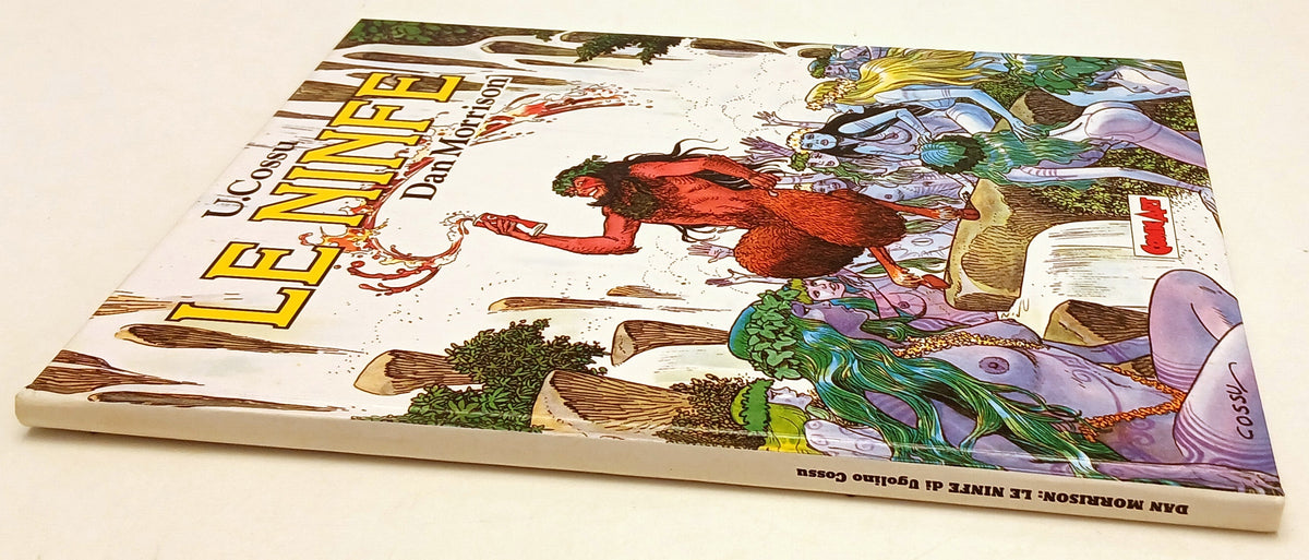 FV- DAN MORRISON LE NINFE - COSSU - COMIC ART GRANDI EROI - 1989 - C - H25