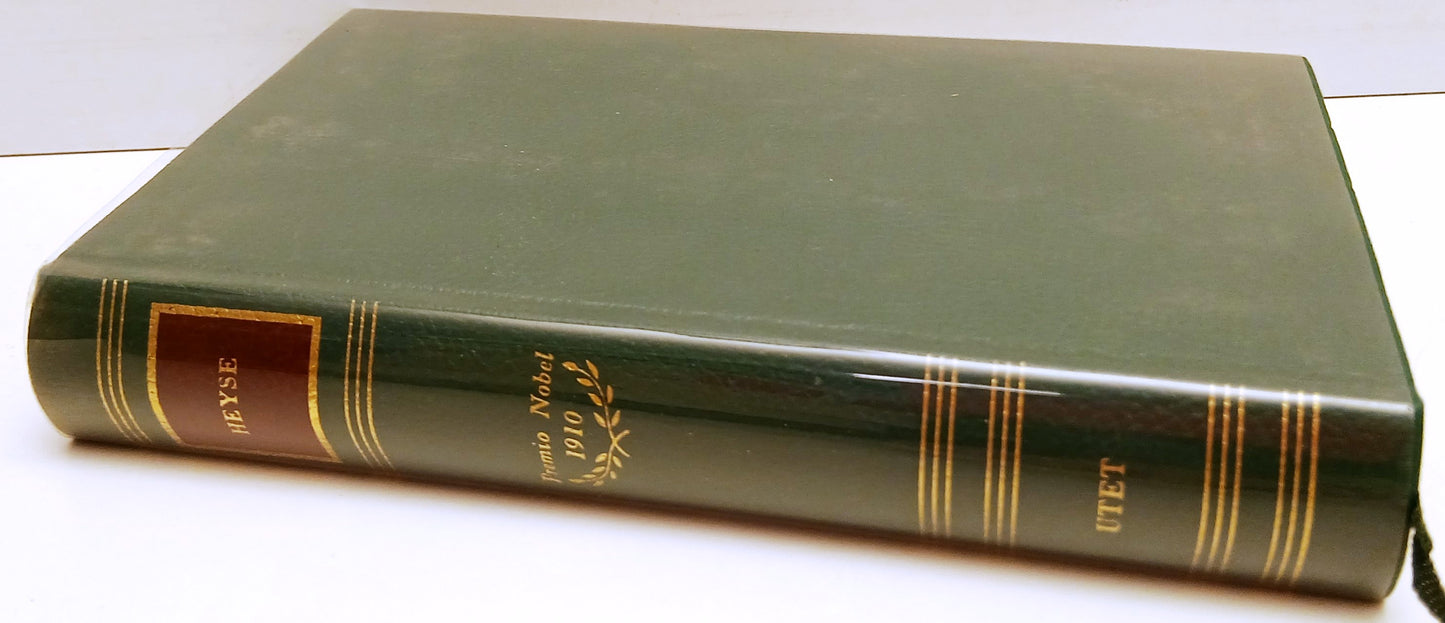 LN- PREMIO NOBEL 1910 PAUL HEYSE -- UTET - PREMI NOBEL --- CS - XFS
