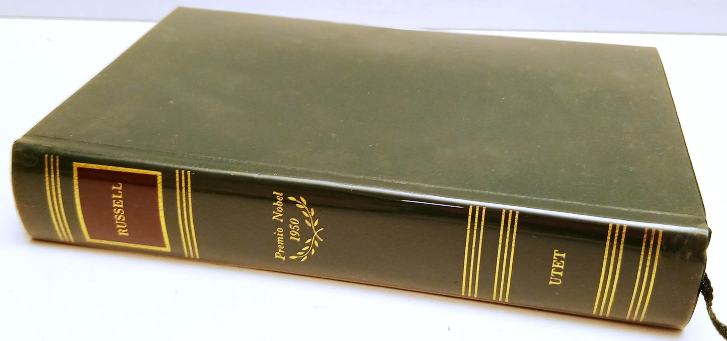 LN- PREMIO NOBEL 1950 RUSSELL -- UTET - PREMI NOBEL --- CS - XFS