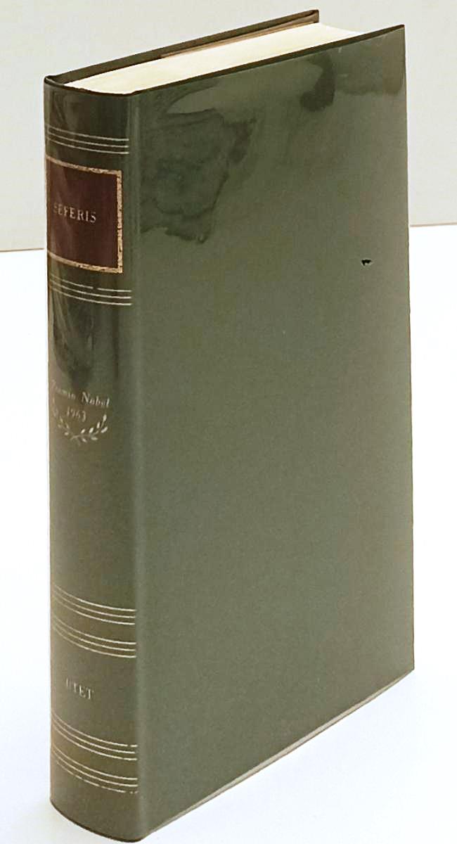 LN- PREMIO NOBEL 1963 GIORGIO SEFERIS -- UTET - PREMI NOBEL --- CS- XFS