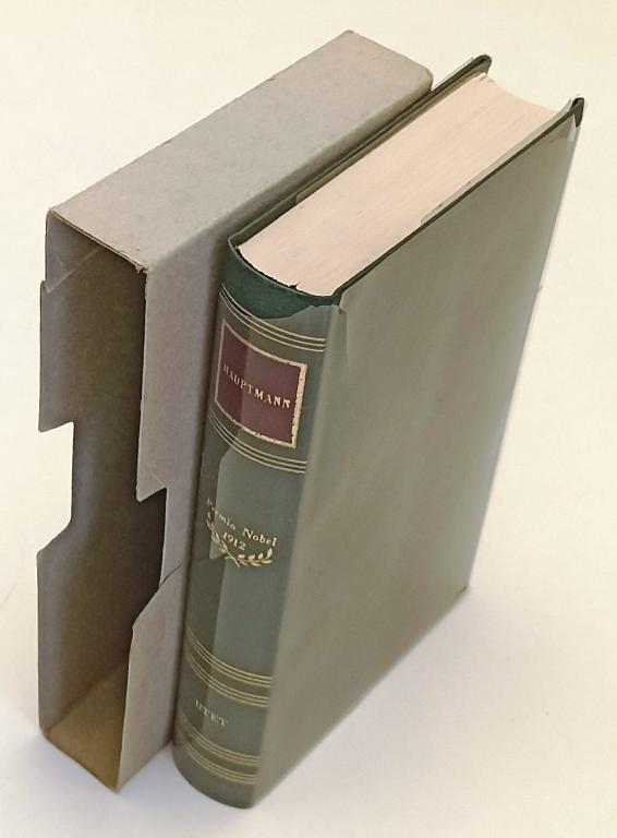 LN- PREMIO NOBEL 1912 HAUPTMANN -- UTET - PREMI NOBEL --- CS - XFS