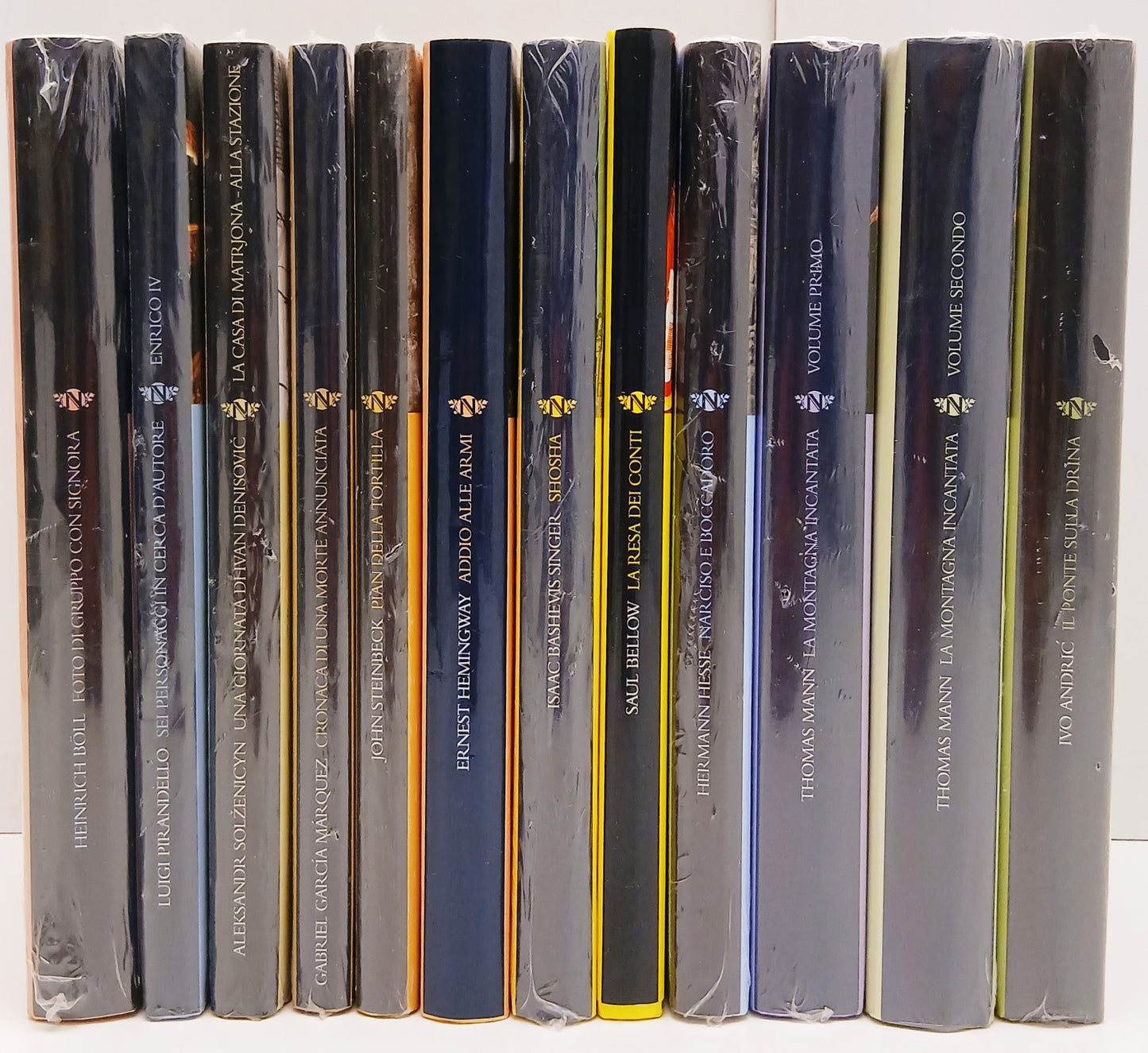 LN- I NOBEL DELLA LETTERATURA 1/12 COMPLETA - FAMIGLIA CRISTIANA - 2004 - C- XFS