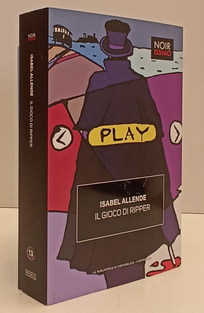 LN2- NOIRISSIMO N.13 IL GIOCO DI RIPPER- ALLENDE- BIBLIOTECA REPUBBLICA-B-JXS169