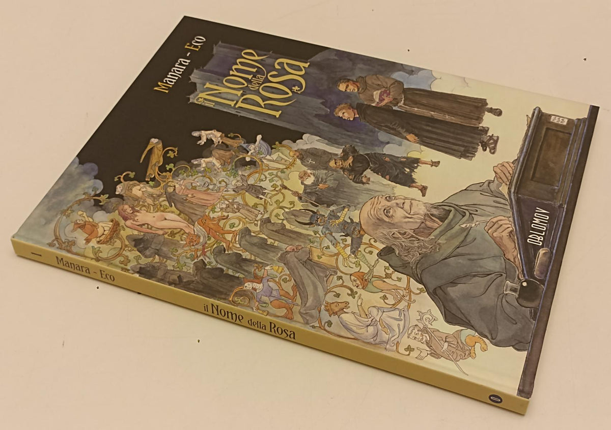 FV- IL NOME DELLA ROSA - MILO MANARA UMBERTO ECO - OBLOMOV - 2023- C- B24