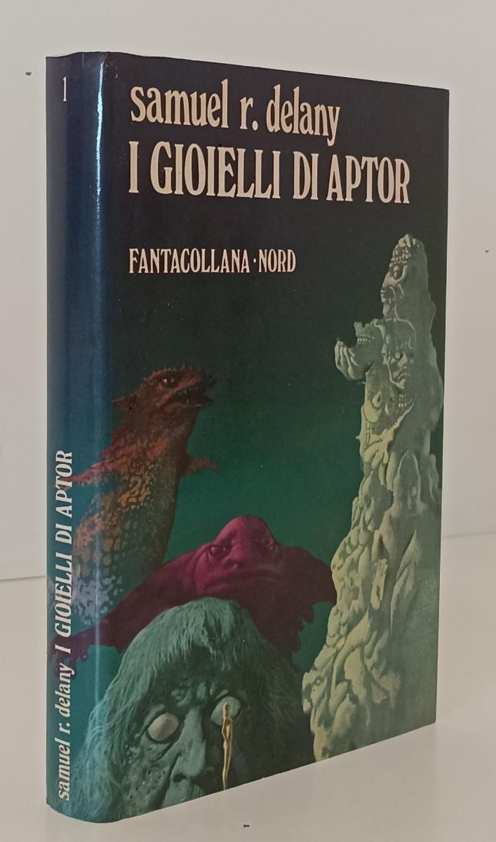 LF- I GIOIELLI DI APTOR - SAMUEL R. DELANY- FANTACOLLANA NORD 1--- 1972- CS- XFS