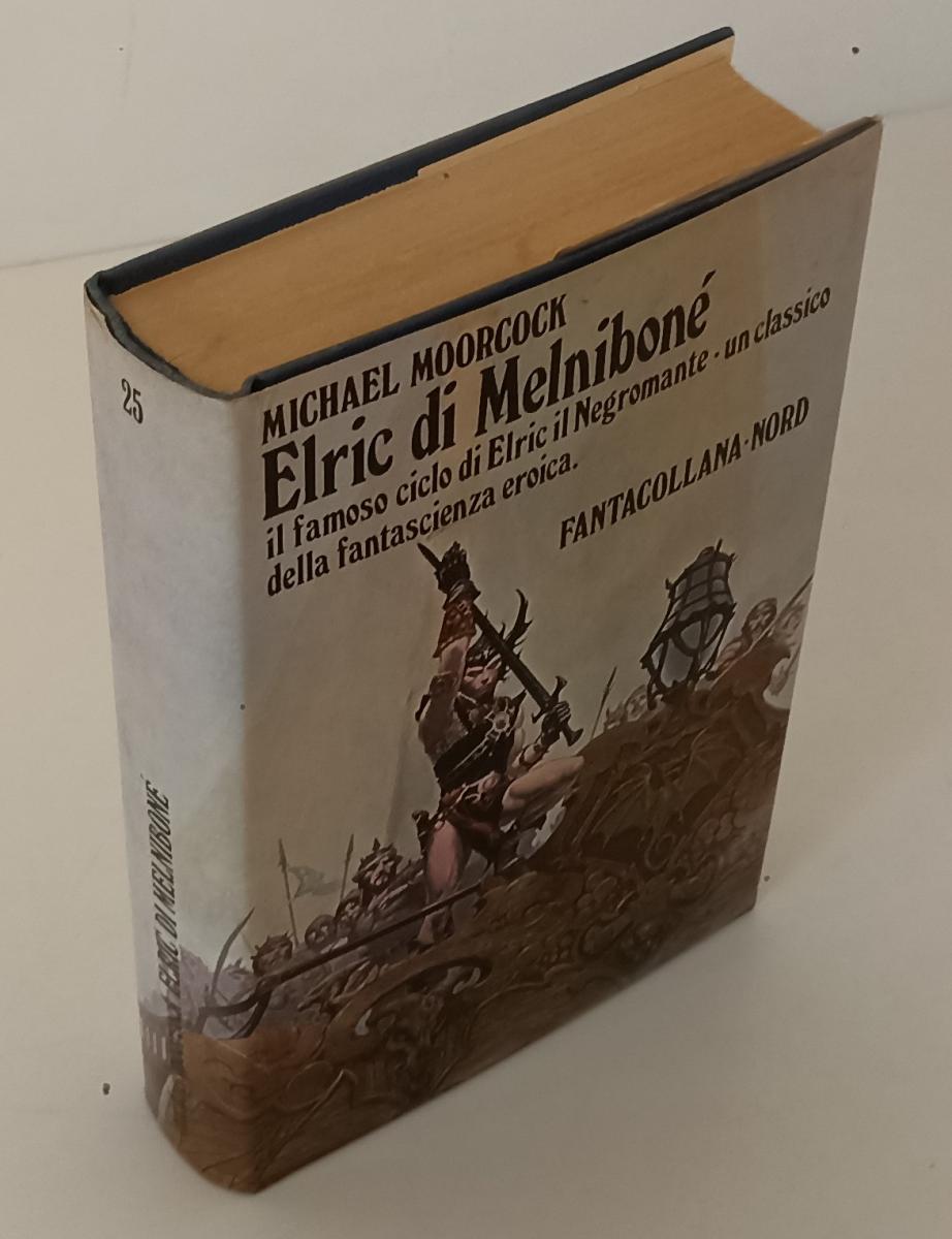 LF- ELRIC DI MELNIBONE' NEGROMANTE- MOORCOCK- FANTACOLLANA NORD 25- 1978- CS-XFS