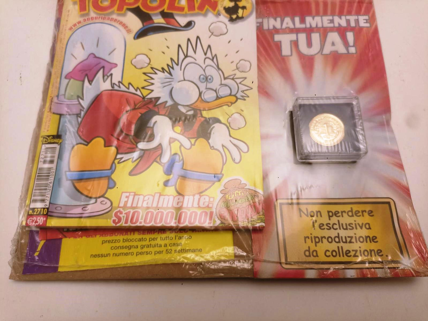 FD- GADGET LA MITICA NUMERO UNO - TOPOLINO N.2710 BLISTERATO - YFS978