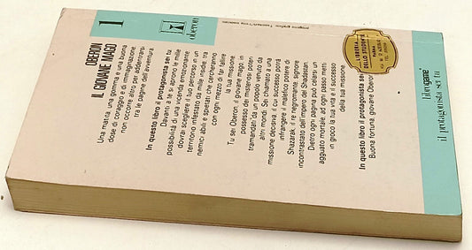 LF- SERIE OBERON 1 IL GIOVANE MAGO- PAGE DEVER- LIBROGAME-- 1a ED.- 1986- B- XFS