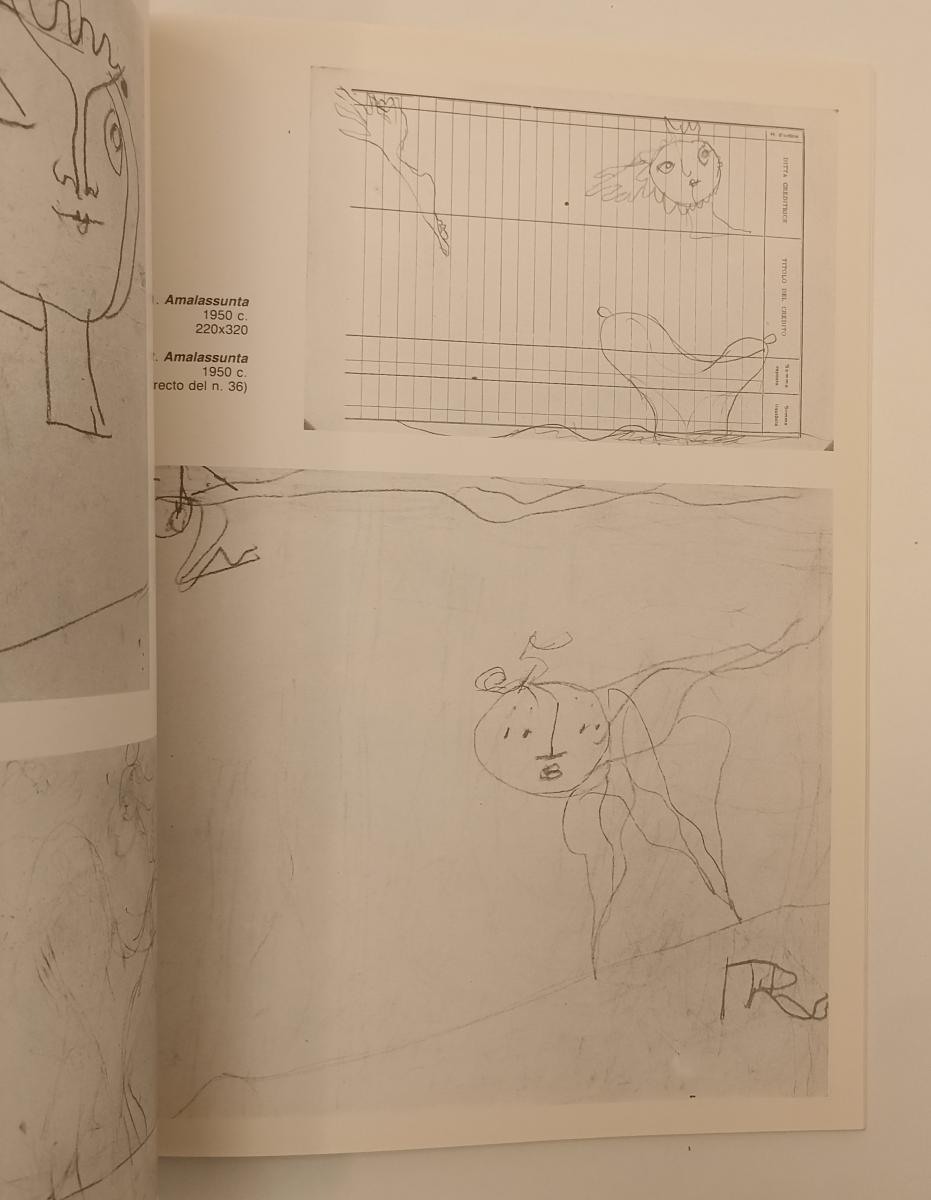 LT- OSVALDO LICINI DISEGNI INEDITI CATALOGO OPERE- ELENA PONTIGGIA- 1991- XFS172