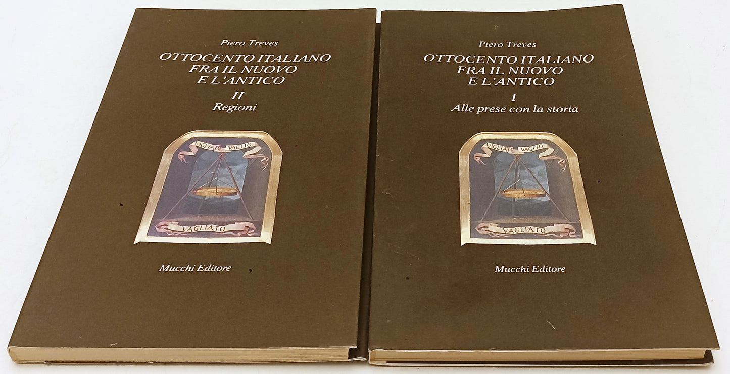 LS- OTTOCENTO ITALIANO FRA IL NUOVO E L'ANTICO 1/2- PIERO TREVES- MUCCHI- ZFS12