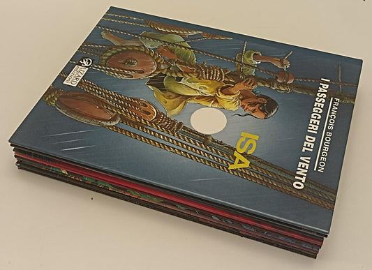 FV- I PASSEGGERI DEL VENTO VOLUMI 1/5 - FRANCOIS BOURGEON - LIZARD -- CS - C24