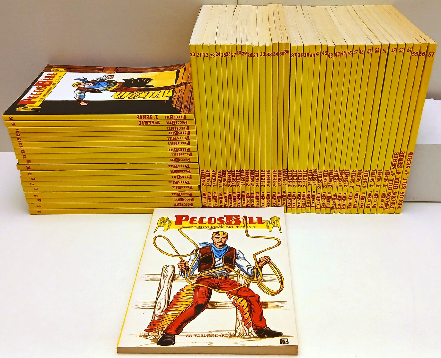 FZ- GLI ALBI di PECOS BILL 1/57 IL LEGGENDARIO EROE DEL TEXAS - DARDO - BLCG30